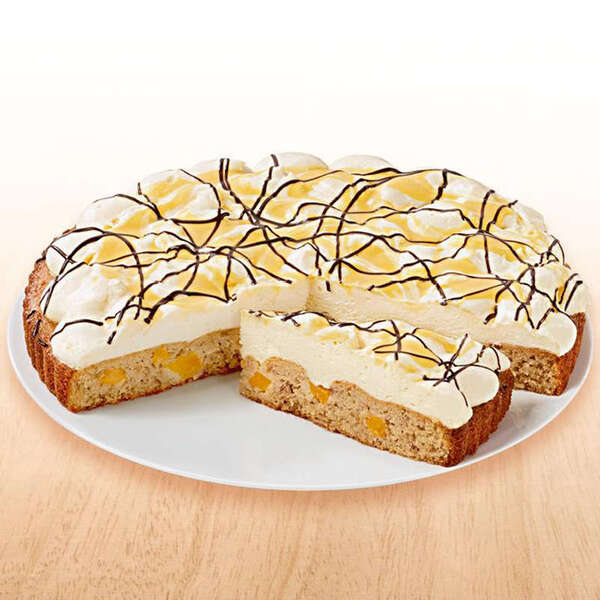 SCHÖLLER Sahne-Cake Pfirsich Eierlikör