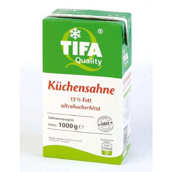 TIFA Küchensahne 15% 1 Liter