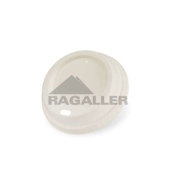 RAGALLER Bagasse-Deckel weiß Ø 90 mm
