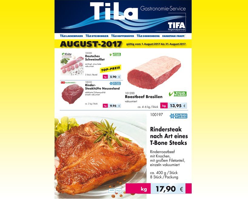 August-Angebot 2017 Tila Lachenmaier